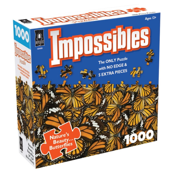 Jigsaw: Impossibles Natures Beauty.... Butterflies 1000 pc