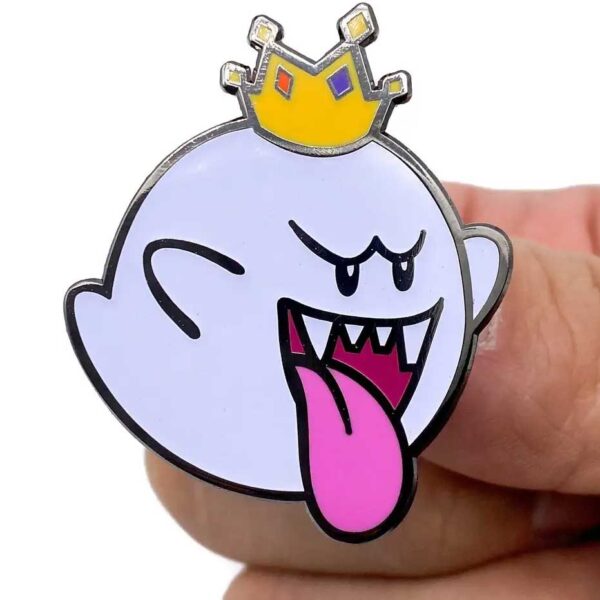 PIN: King Boo Mario Glow in the Dark