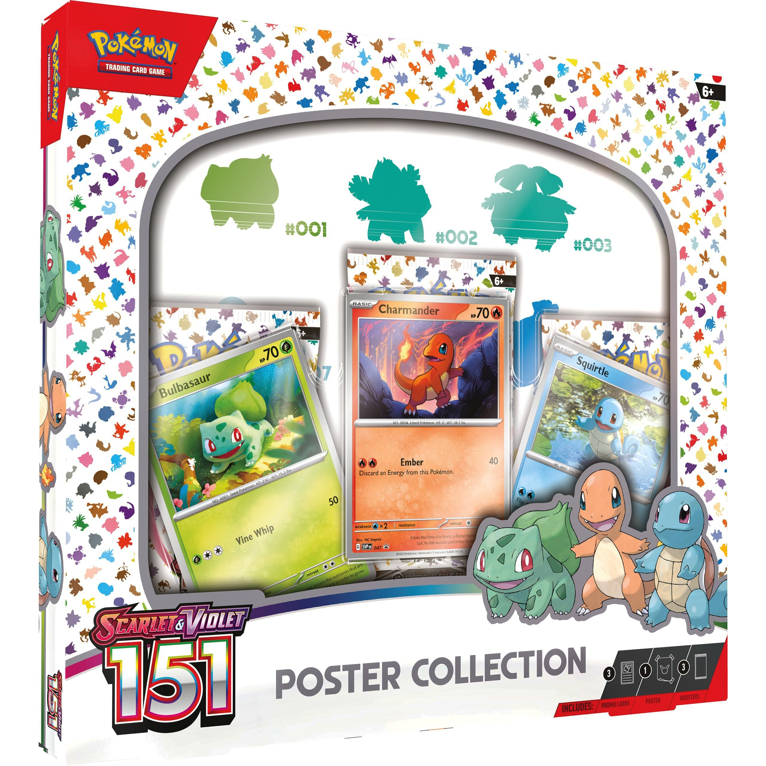 PKM: Scarlet & Violet 3.5 151 Poster Collection 9/22/23