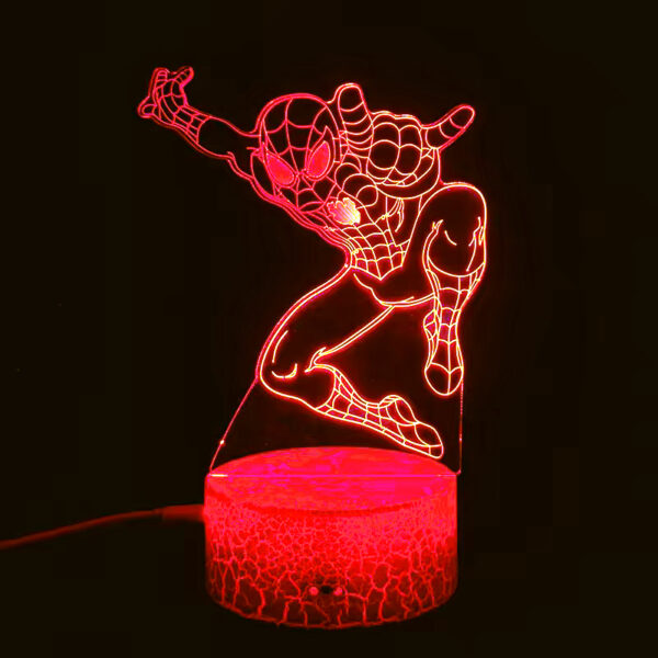 LED Night Light: Spider-Man