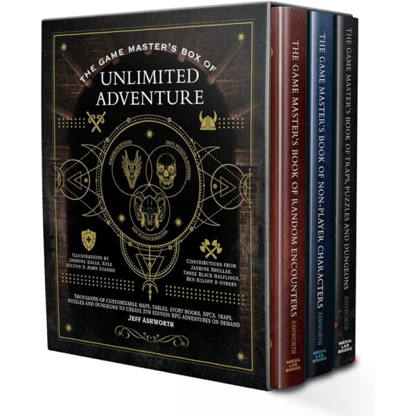 The Game Master's Box of Unlimited Adventure (Hardcover)