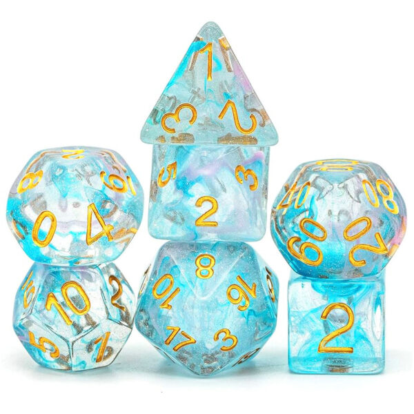 SET: Blue Golden Leaf