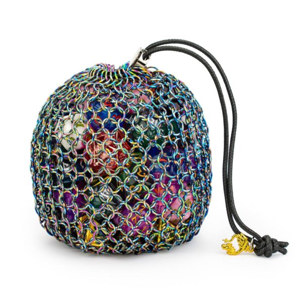 Dice Bag: Rainbow Chainmail