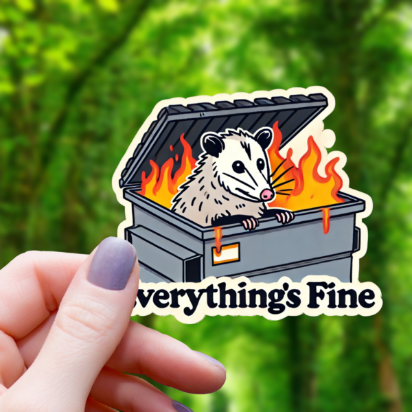 STK: Everything's Fine Opossum