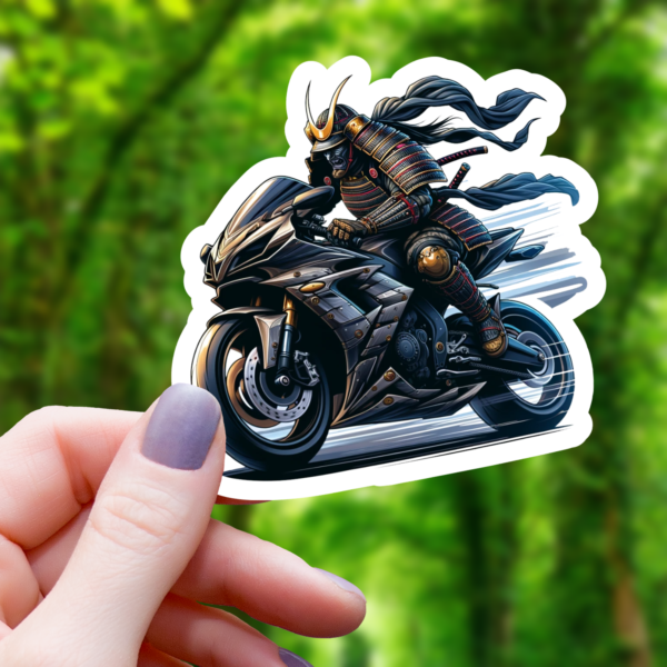 STK: Samurai Riding Motorcycle