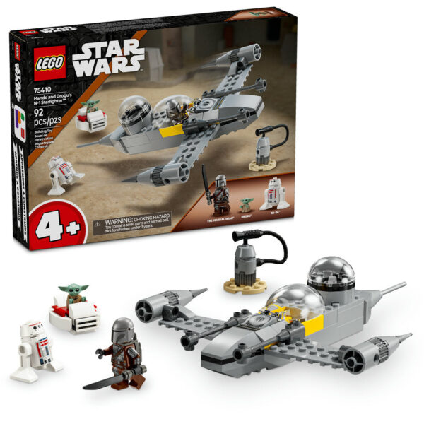 LEGO: Mandalorian: Mando and Grogu's N-1 Starfighter