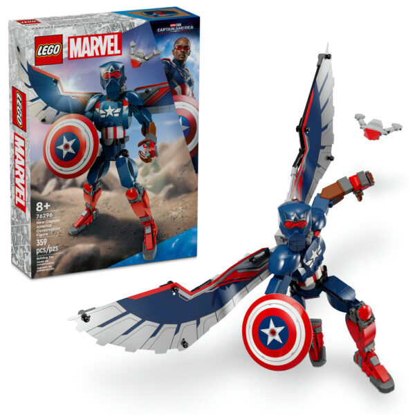 LEGO: Marvel New Captain America Construction Figure