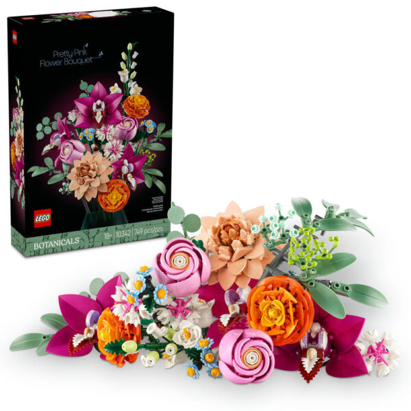 LEGO: Pretty Pink Flower Bouquet