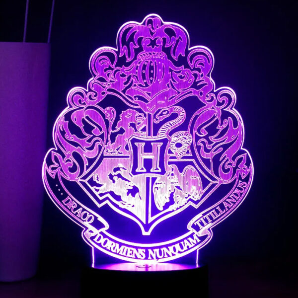 LED Night Light: Harry Potter Hogwarts Crest