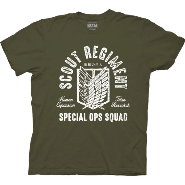 Tee: Attack on Titan: Scout Regiment Special Ops