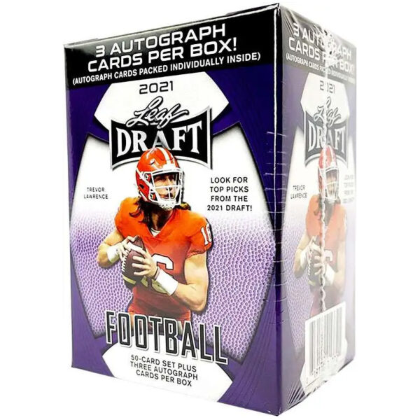 Football: 2021 Leaf Draft Blasters Hobby