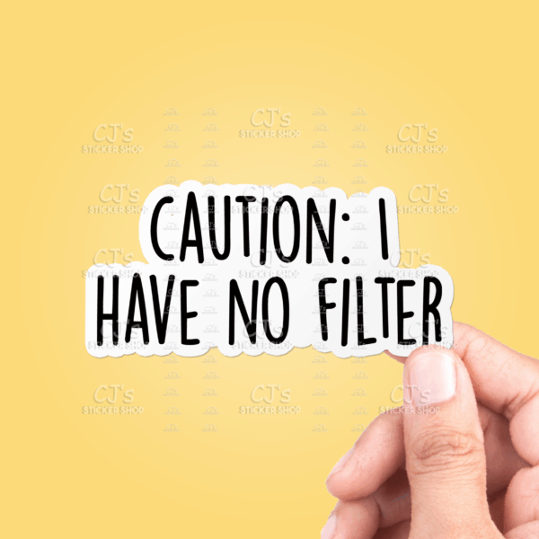 STK: Caution I Have No Filter