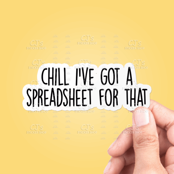 STK: Chill I've Got A Spreadsheet For That