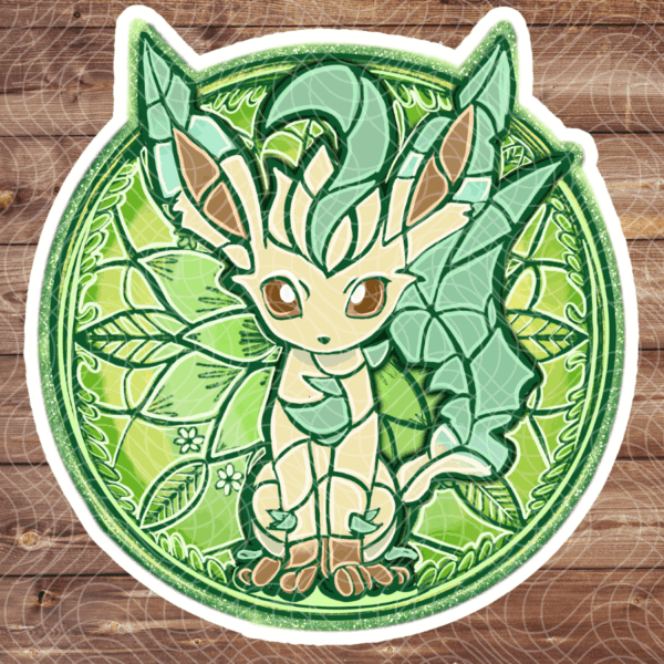 STK: Stained Glass Leafeon
