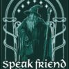 Magnet: LOTR Speak Friend