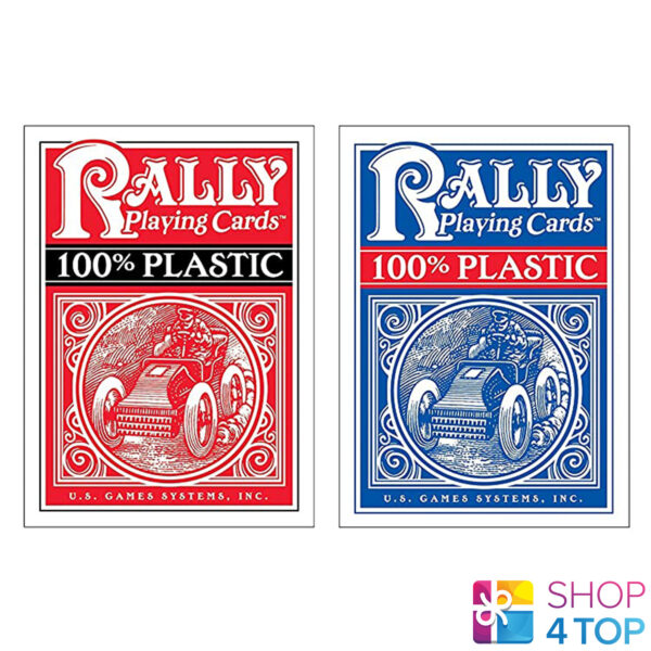 Rally 100% Plastic Playing Cards