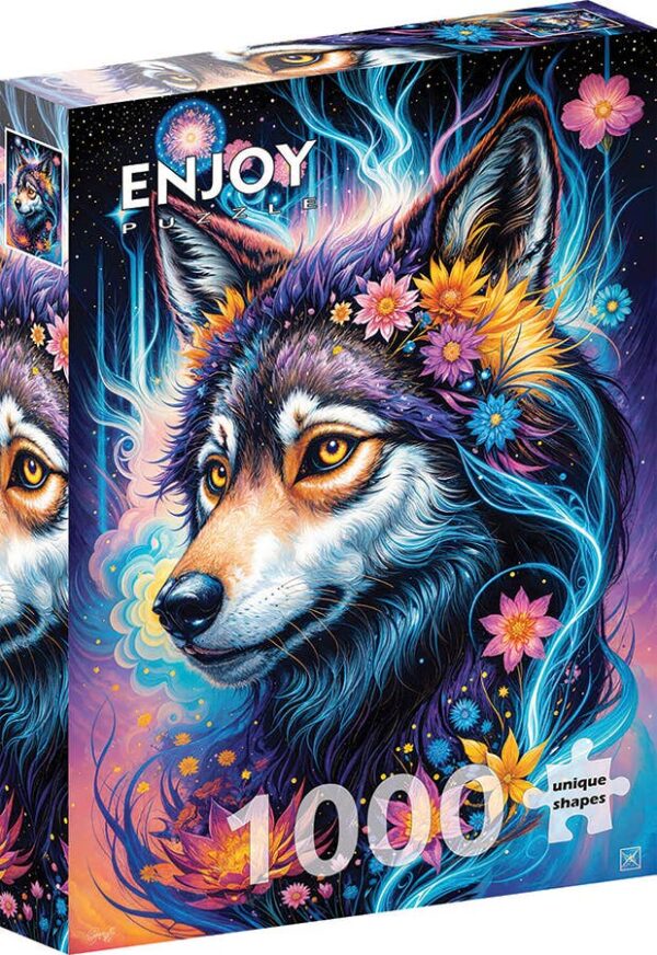 Jigsaw: Magical Wolf Portrait 1000pc