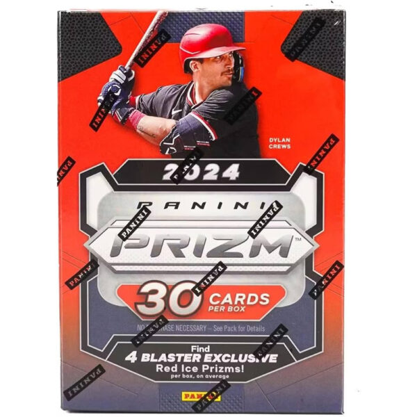Baseball: 2024 Prizm Baseball Hobby Blaster Exclusive Red Ice Prizms