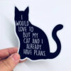 STK: I Would Love to But My Cat and I Already Have Plans