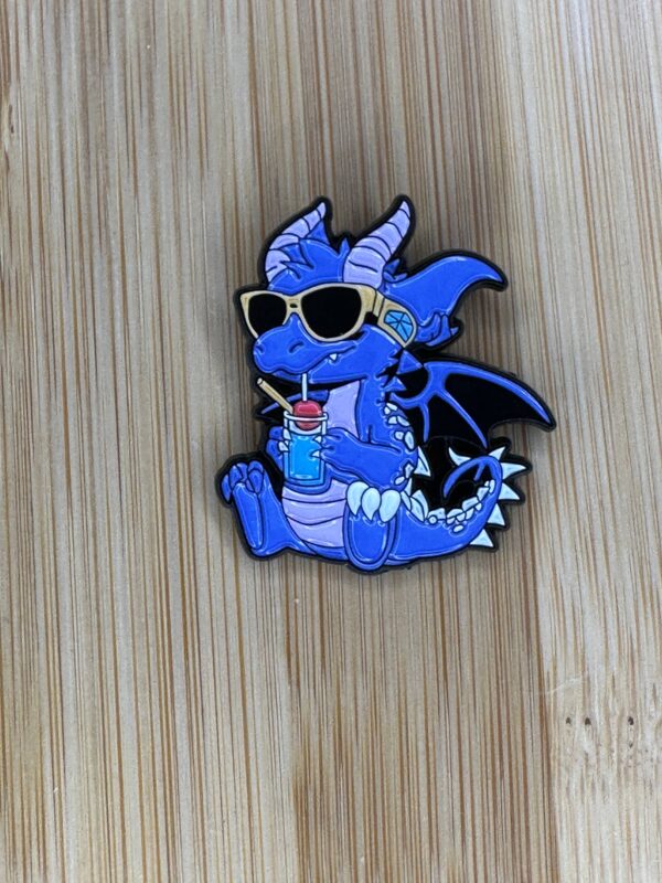PIN: Blue Dragon with Sunglasses