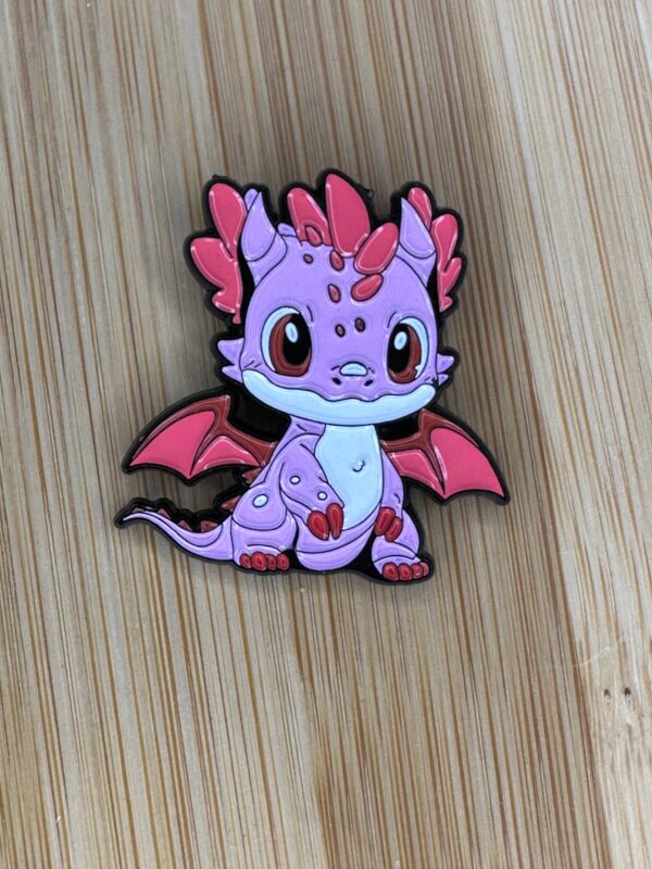 PIN: Cute Pink Dragon