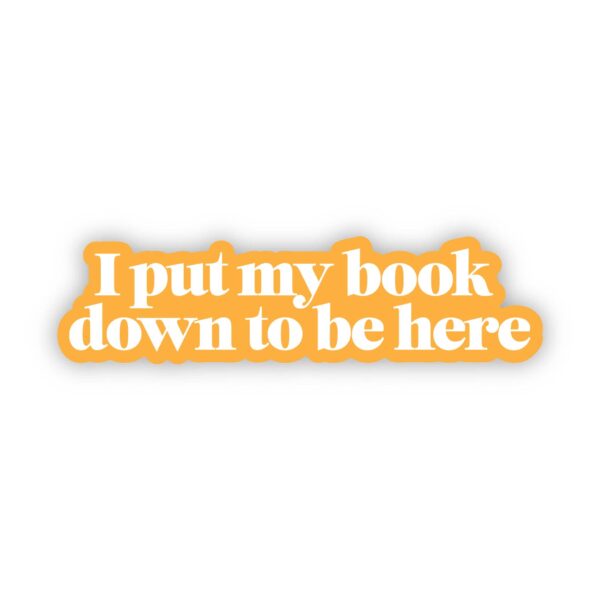 STK: I Put My Book Down
