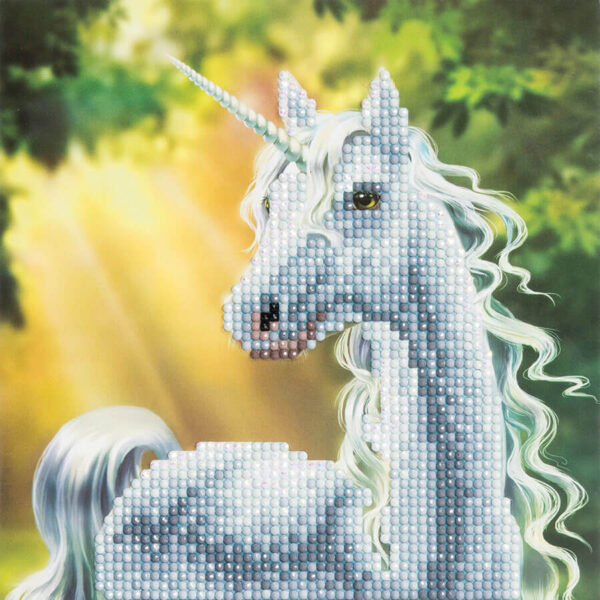 Crystal Art: Sunshine Unicorn Card Kit