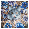Crystal Art: Cat & Flowers Card Kit