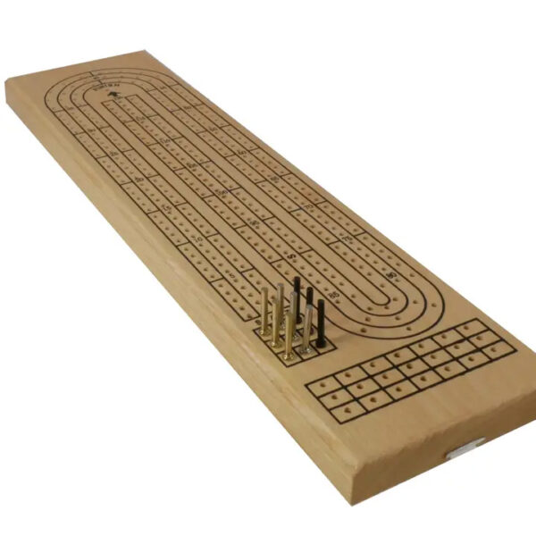 CRIBBAGE: 3 Player Oak