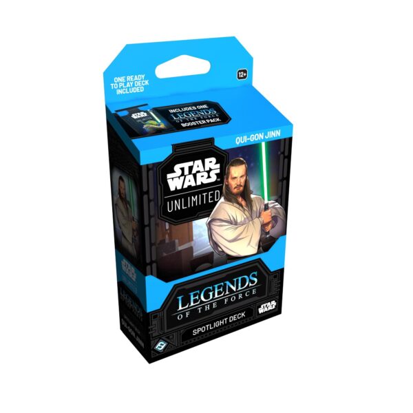 Star Wars Unlimited: Legends of The Force Spotlight Deck - Qui-Gon Jinn 7/11/25