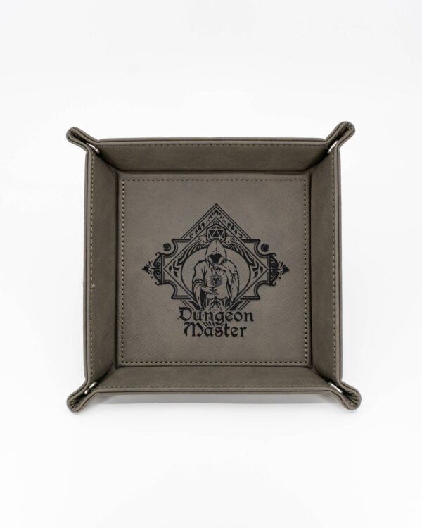 Fate Twister Dice Rolling Tray - Grey