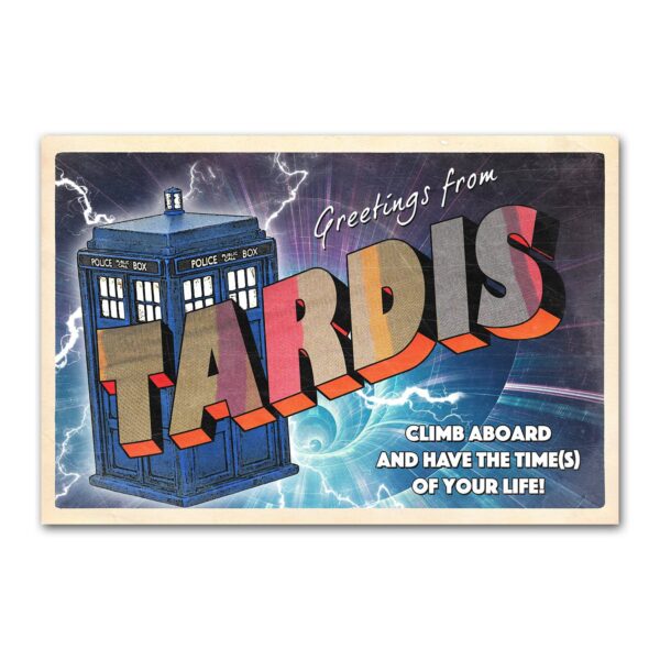 Magnet: Greetings from Tardis