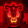 LED Night Light: Black Clover: Bull