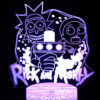LED Night Light: Rick & Morty