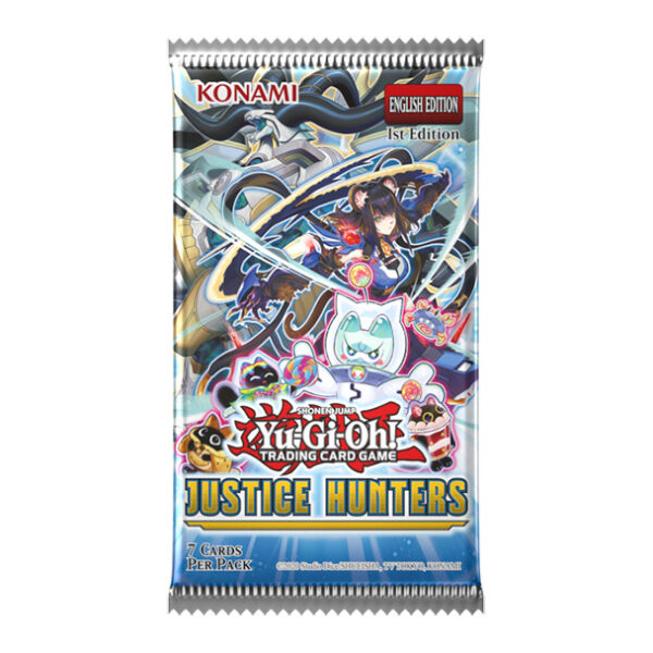 Yu-Gi-Oh! Justice Hunters Booster 8/1/25