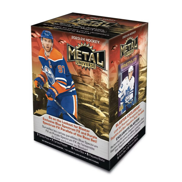 Hockey: 23-24 Skybox Metal Universe Blaster