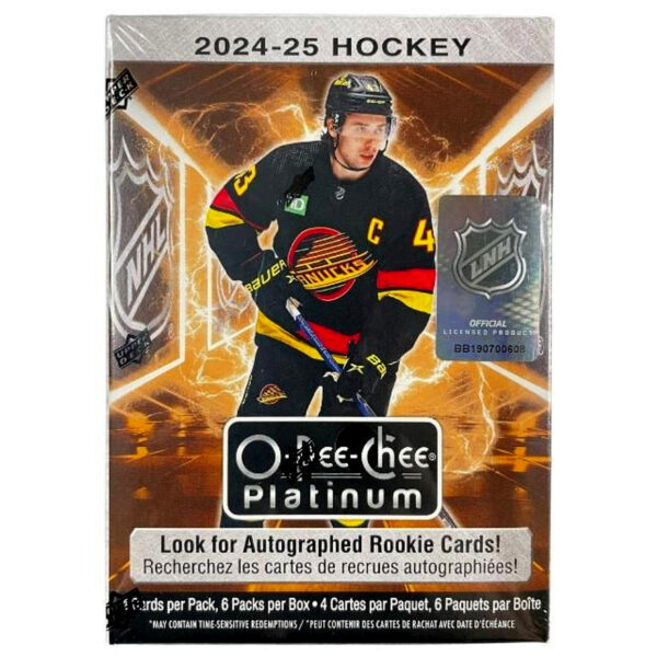 Hockey: 2024-35 O-Pee-Chee Platinum Blaster