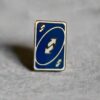 PIN: Reverse Uno Blue