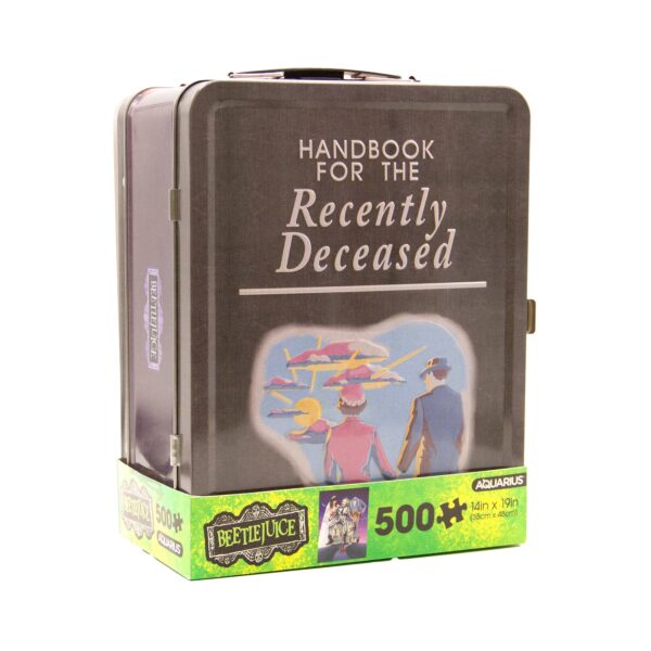 Jigsaw: Beetlejuice 500 Pc Puzzle & Fun Box Set