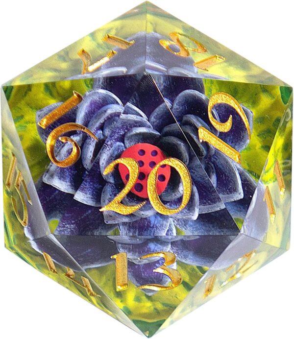 D20: Spindown Black Lotus Dice