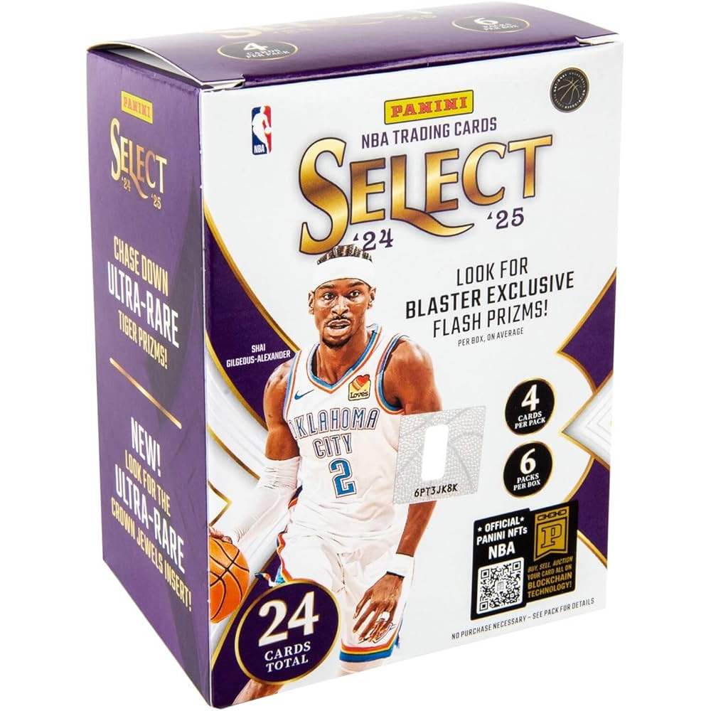 Basketball: 2024-25 Panini Select Blaster