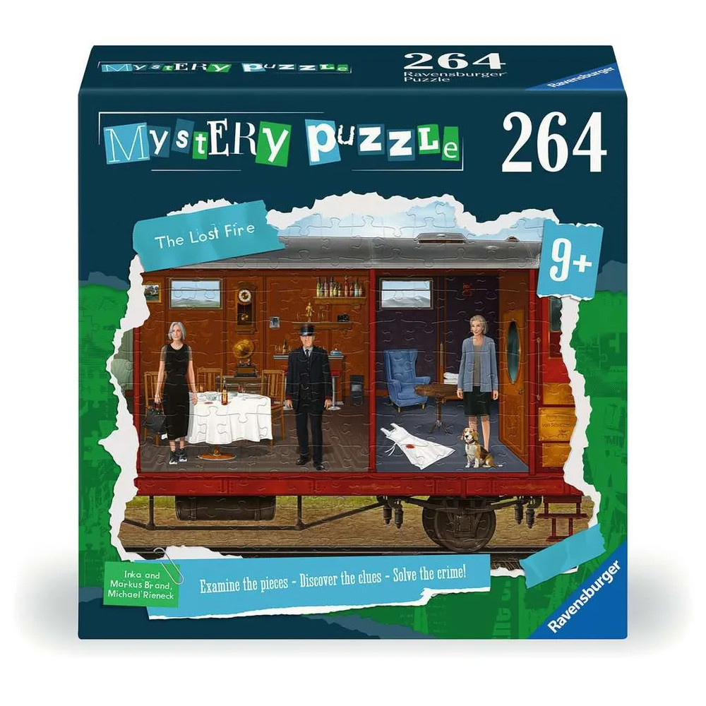 Puzzle x Crime Kids: The Lost Fire