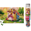 Jigsaw Micro Puzzle: Happy Little Hedgehog