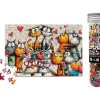 Jigsaw Mico Puzzle: Lovable Cats