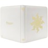 BINDER: UP MTG 12 Pocket Zippered Pro Binder - Plains