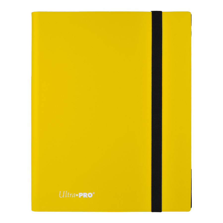 BINDER: UltraPRO Eclipse 9 Pocket Portfolio - Lemon Yellow