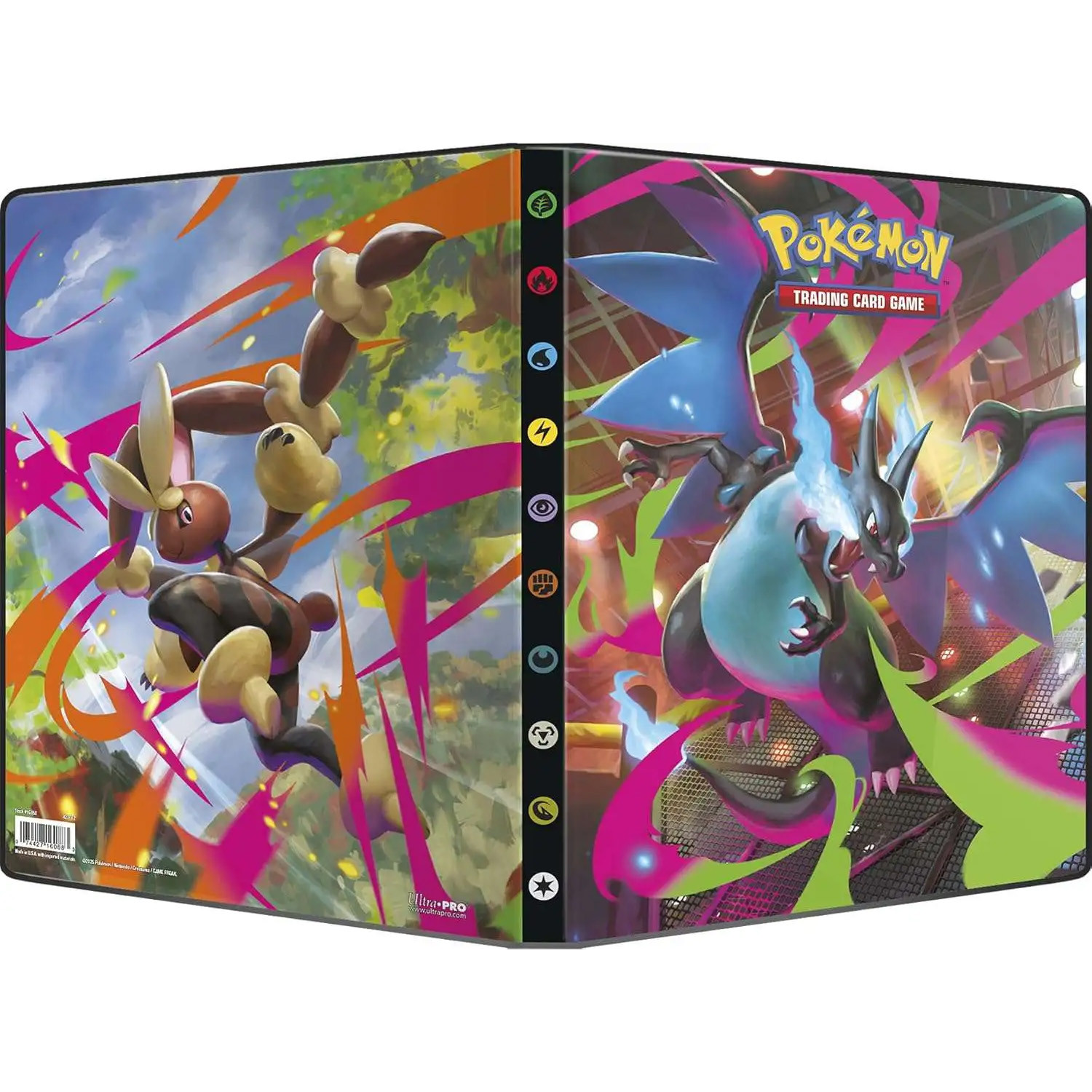BINDER: Ultra PRO - 9-Pocket Pokemon -Mega Evolution Phantasmal Flames