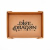 Dice Dragon Magnetic Dice Tray - Chestnut