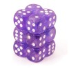 D6 Cube: Borealis Luminary Purple/White 27777