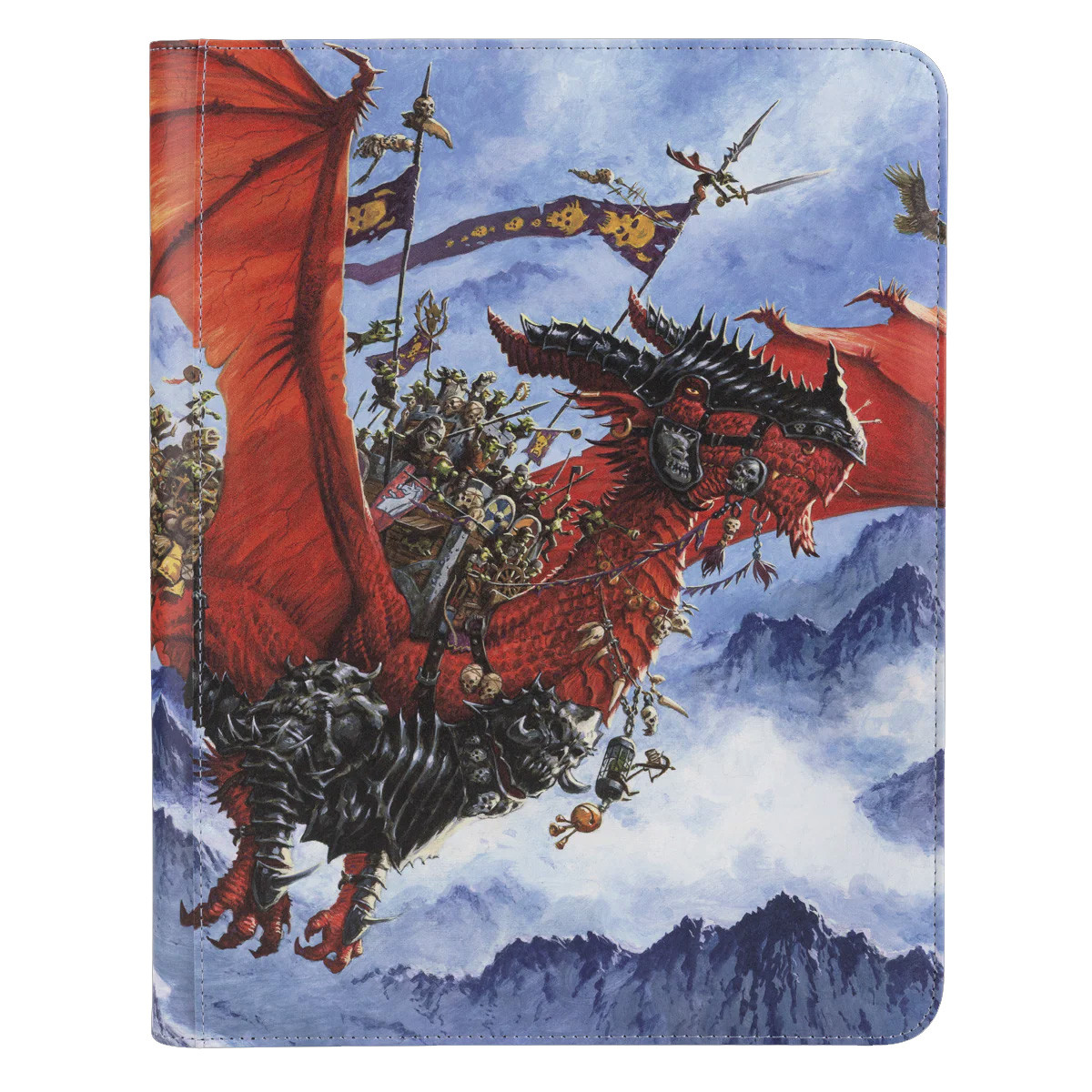 BINDER: Dragon Shield "The Raid" Art Zipster 360 Binder